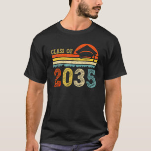 Class Of 2034 Grow With Me Pre K Graduate Vintage T-Shirt
