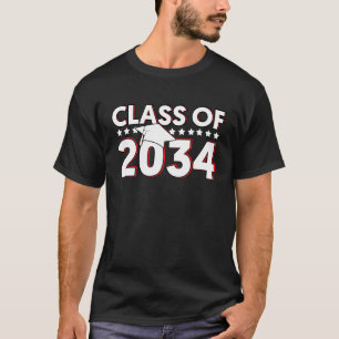 Class Of 2034  Senior 2034 Graduation T-Shirt