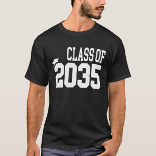Class Of 2035 First Day Of School Grow With Me Gra T-Shirt