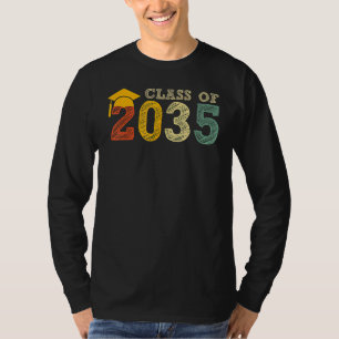 Class Of 2035 Grow With Me Back To School Colours T-Shirt