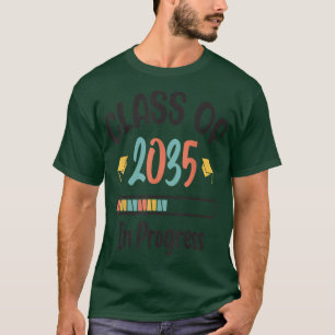Class of 2035 Grow With Me First Day of School Gra T-Shirt