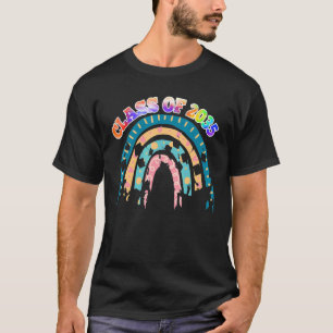 Class Of 2035 Grow With Me Handprint Graduation Ra T-Shirt