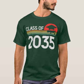 Class Of 2035 Grow With Me Pre-K Graduate Vintage  T-Shirt