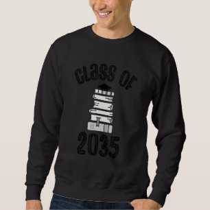 Class Of 2035 Grow With Me Preschool Graduation K Sweatshirt
