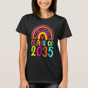 Class Of 2035  Kindergarten Graduate Kinder Gradua T-Shirt
