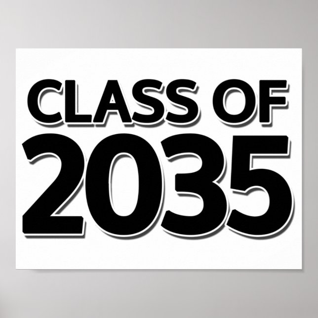 Class of 2035 poster (Front)