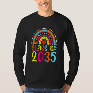 Class Of 2035 Pre K Graduate Preschool Graduation T-Shirt