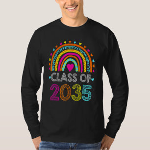 Class Of 2035 Pre K Graduate Preschool Graduation T-Shirt