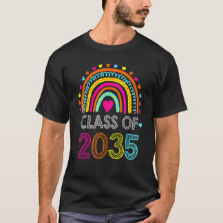 Class Of 2035  Pre K Graduate Preschool Graduation T-Shirt