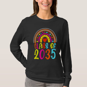 Class Of 2035 Pre K Graduate Preschool Graduation T-Shirt