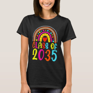 Class Of 2035 Pre K Graduate Preschool Graduation T-Shirt