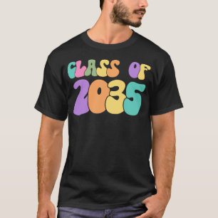 Class Of 2035 Seniors 35 Senior Graduation Class 2 T-Shirt
