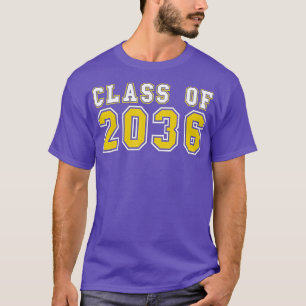 Class of 2036 Graduation First Day of Kindergarten T-Shirt