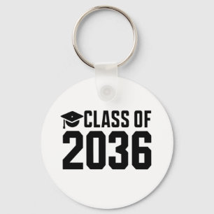 Class Of 2036 Grow With Me Back to School Key Ring