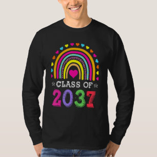 Class Of 2036 Kids Graduation Pre K Graduate Rain T-Shirt