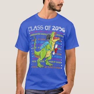 Class Of 2036 Lets Crush Kindegerten Back To Schoo T-Shirt