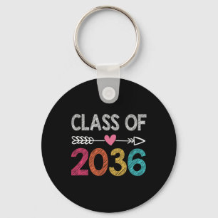 Class Of 2036 Pre-K Graduate Preschool Graduation Key Ring