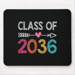 Class Of 2036 Pre-K Graduate Preschool Graduation Mouse Pad