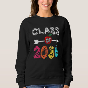 Class Of 2036  Pre-K Graduate Preschool Graduation Sweatshirt
