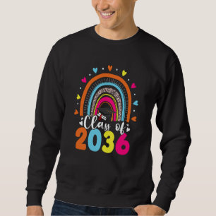 Class Of 2036 Senior 36 Graduate Preschool Graduat Sweatshirt