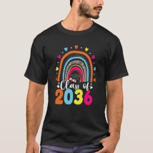 Class Of 2036 Senior 36 Graduate Preschool Graduat T-Shirt