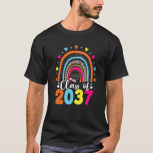 Class Of 2037 Senior 37 Graduate Preschool Graduat T-Shirt