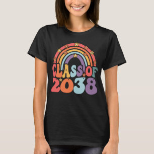 Class Of 2038 Grow With Me First Day Of School T-Shirt