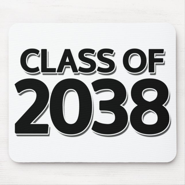 Class of 2038 mouse pad (Front)