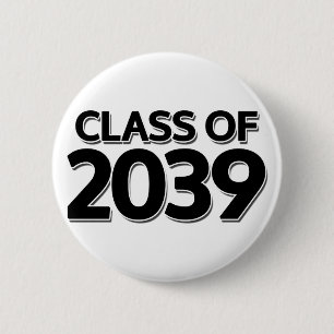 Class of 2039 6 cm round badge