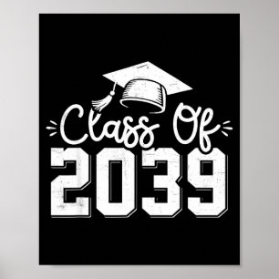 Class of 2039 Grow with First Day of School Poster