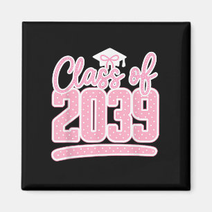 Class Of 2039 Grow With Me Funny Kindergarten Back Magnet