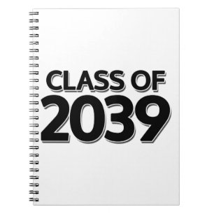 Class of 2039 notebook