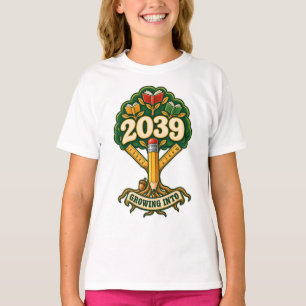 Class of 2039 Pencil Learning Tree T-Shirt