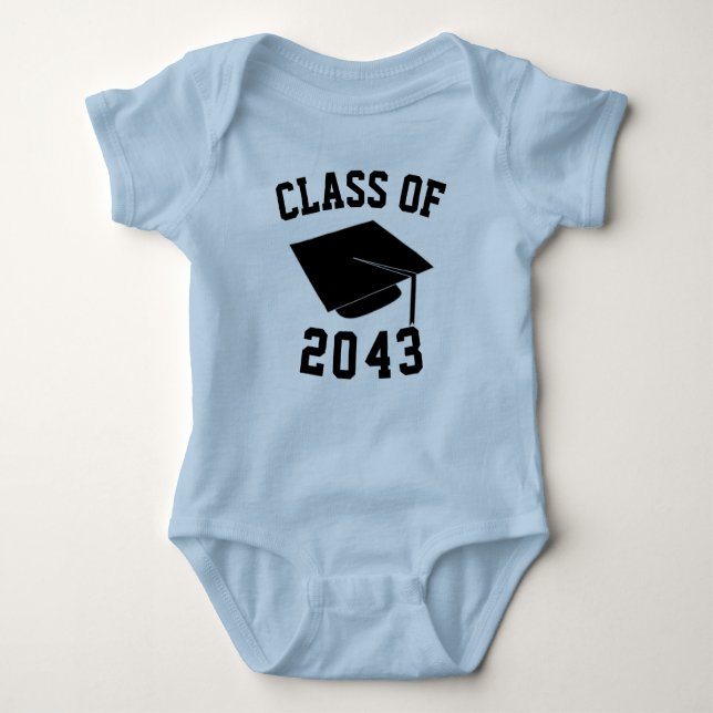 Class of 2043 Baby Shirt (Front)