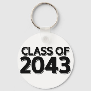 Class of 2043 key ring