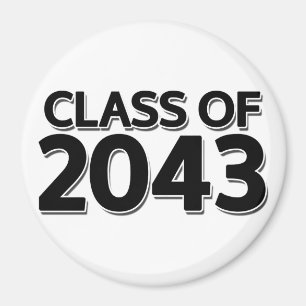 Class of 2043 magnet