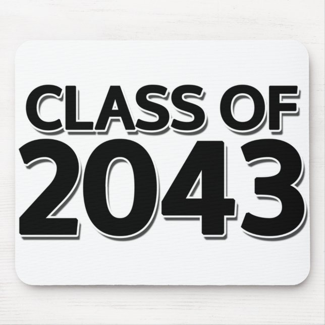 Class of 2043 mouse pad (Front)