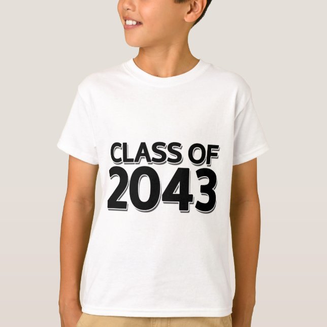 Class of 2043 T-Shirt (Front)