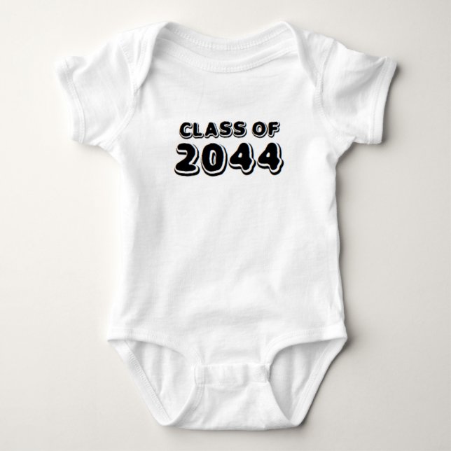 class of 2044  baby bodysuit (Front)