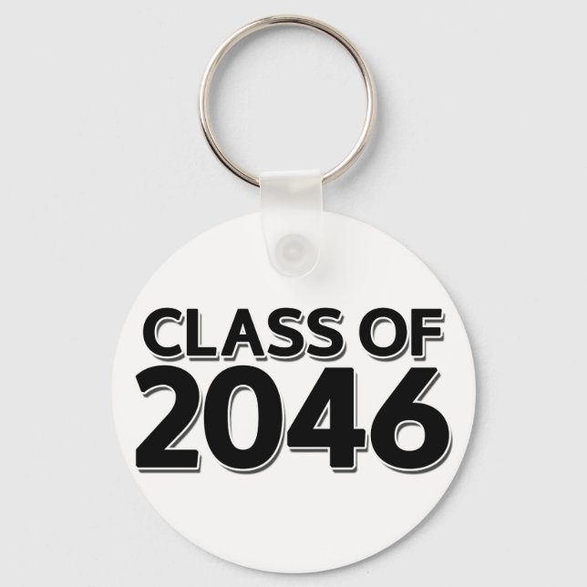 Class of 2046 key ring (Front)