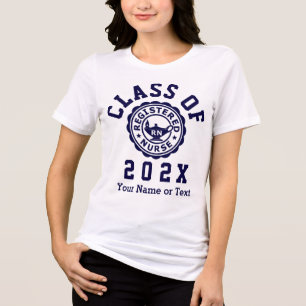 Class Of 20?? Nursing (RN) T-Shirt Tri-Blend Shirt