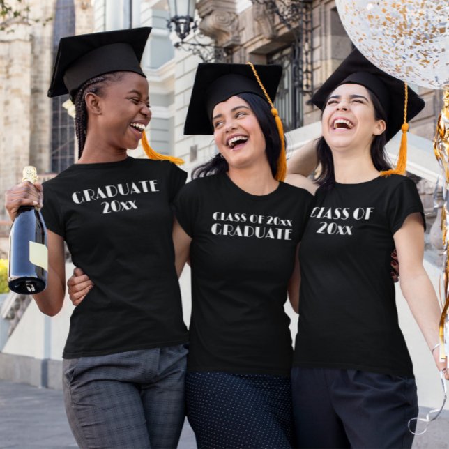Class of 20xx Graduation Black Shirt (Creator Uploaded)