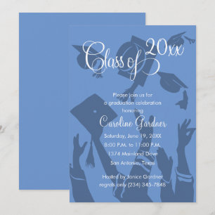 Class of 20XX Graduation Celebration Any Colour Invitation