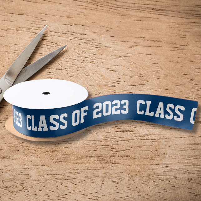 Class of 20XX Graduation Custom Colour Gift Ribbon Satin Ribbon (Creator Uploaded)