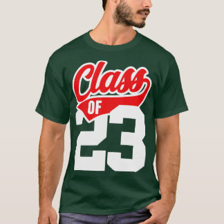 Class Of 23 Graduate Vintage Athletic Graduation 2 T-Shirt