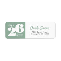 Class of 26 Graduate Return Address