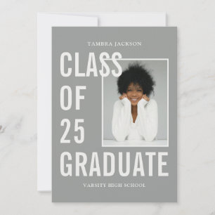 Class Of 26 Photo Graduate Graduation Announcement