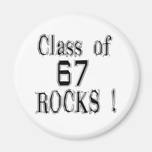 Class of '67 Rocks! Magnet