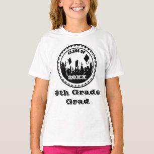 Class of  8th Grade Grad Insert Year T-Shirt