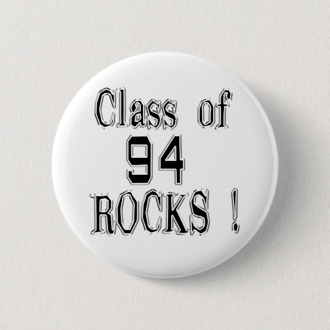 Class of '94 Rocks! Button (Front)